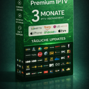 3 Monate IPTV Abonnement Deutschland — Mehr sparen, mehr streamen